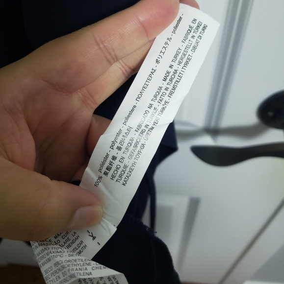 ZARA Navy Sleeveless Long Vest - Picture 6 of 9